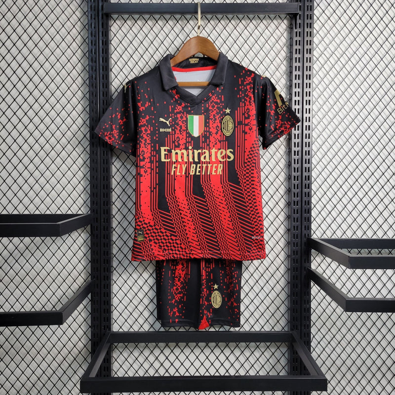 Kit Infantil Milan Terceira Camisa 22/23 - FutStore Oficial!