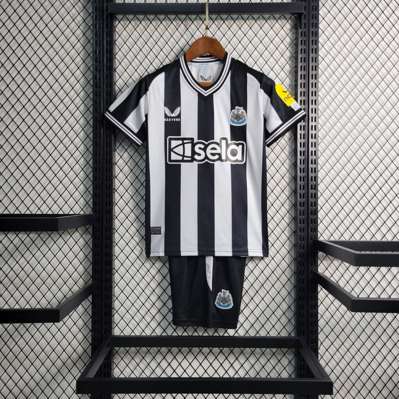 Kit Infantil NewCastle Home 23/24 - FutStore Oficial!