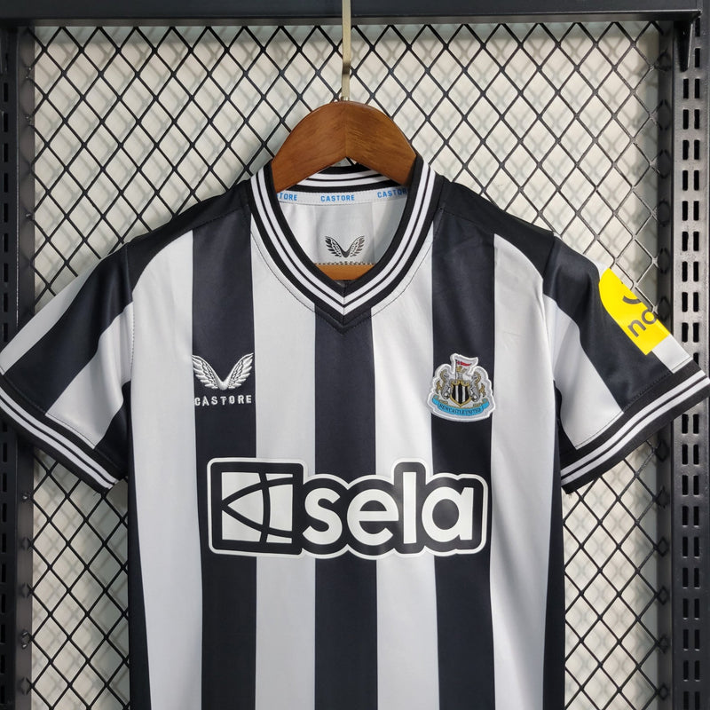 Kit Infantil NewCastle Home 23/24 - FutStore Oficial!