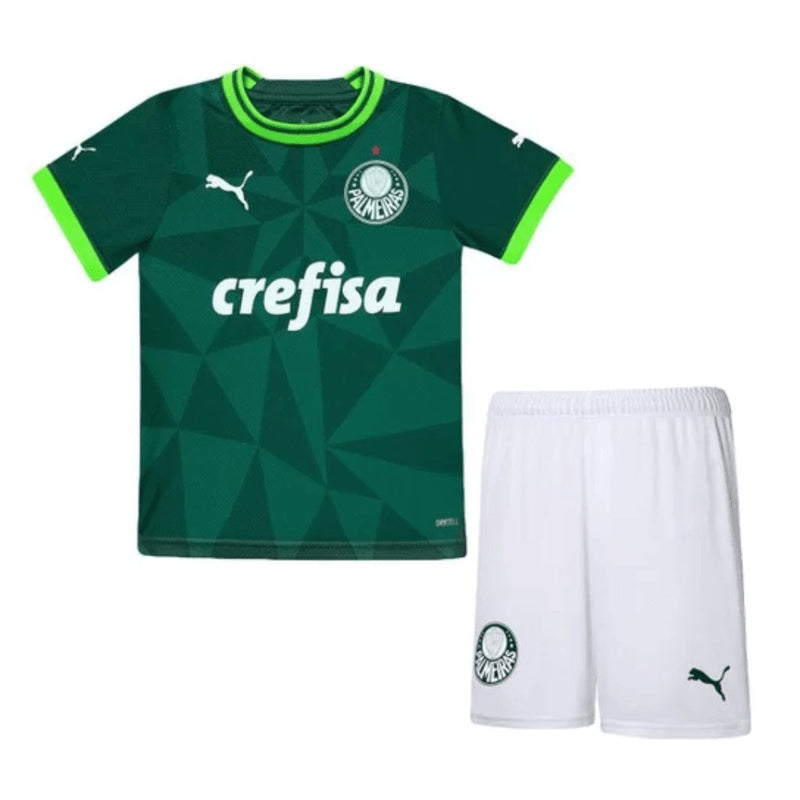 Kit Infantil Palmeiras I 2023-24 - Torcedor Puma - FutStore Oficial!