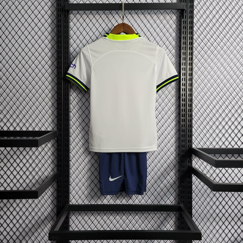 Kit Infantil Tottenham Titular 22/23 - FutStore Oficial!